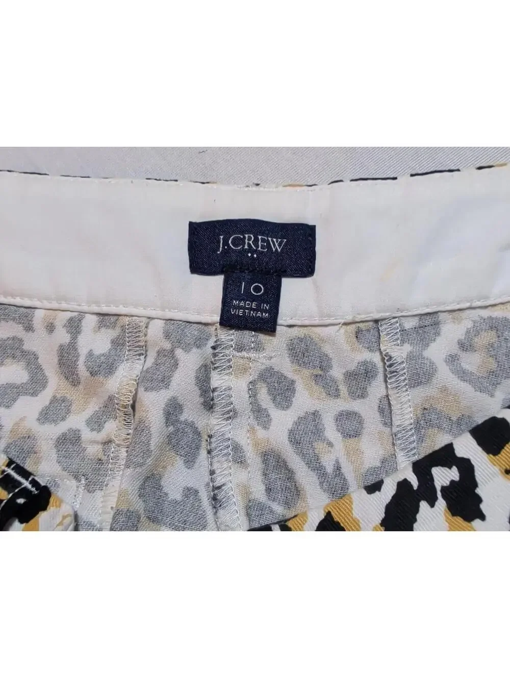 J.Crew Women's Leopard Print Shorts Size 10